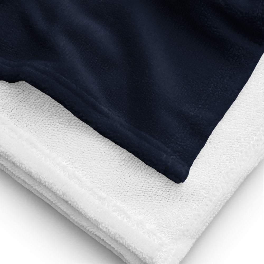 Serviette classique Aiacciu Tennis Club — Blanc, detail du produit