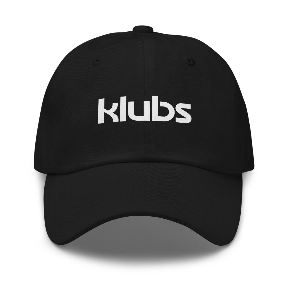 Casquette classique KLUBS, Noir, vue de face