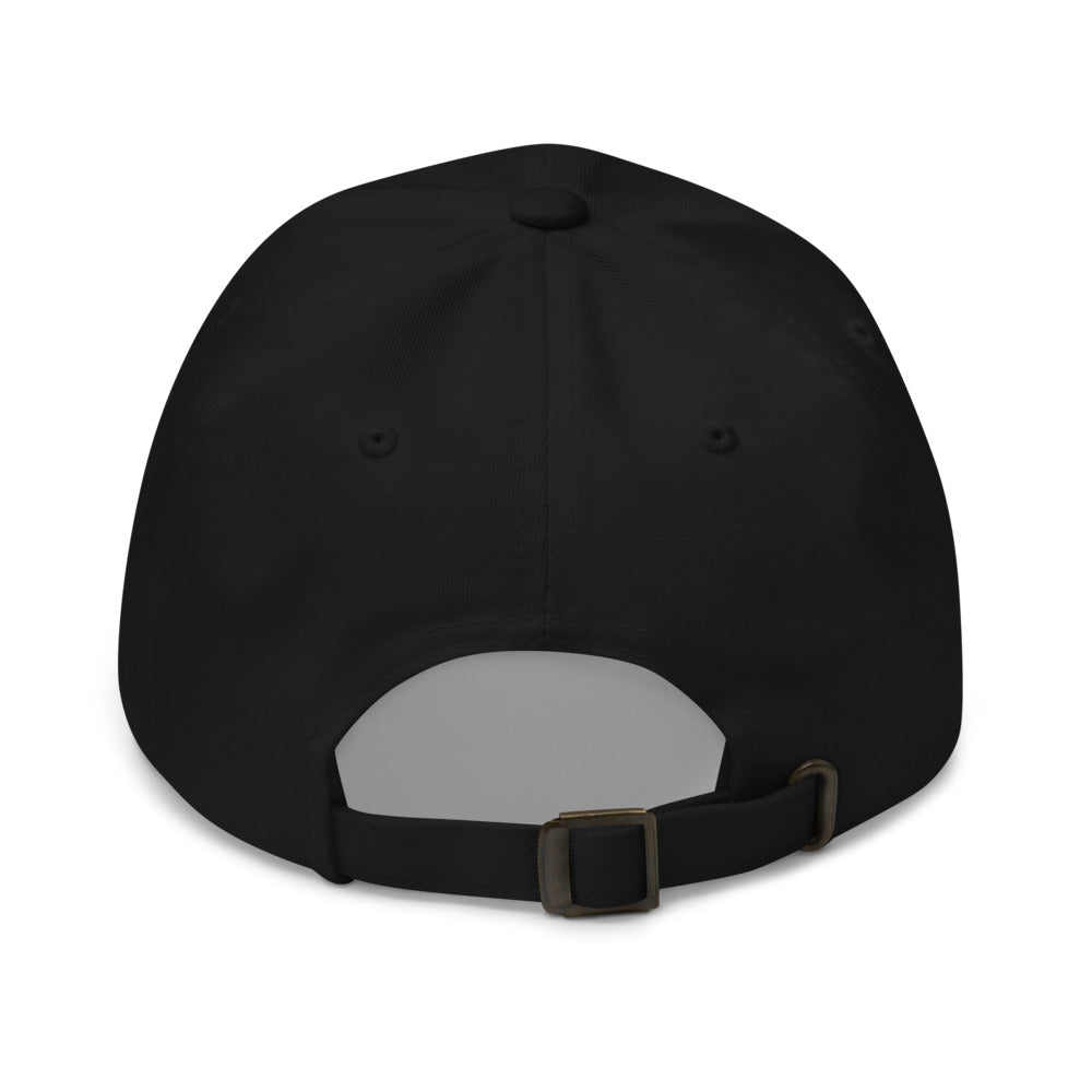 Casquette classique Klubs (démo) — Noir, vue de dos