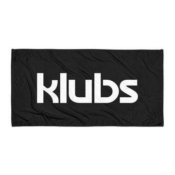 Serviette classique Klubs (Démo) — Noir, flat