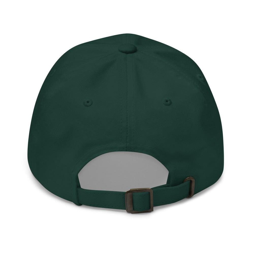 Casquette classique US Argenton Basket — Vert Sapin, vue de dos