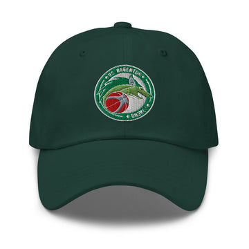 Casquette classique US Argenton Basket — Vert Sapin, vue de face