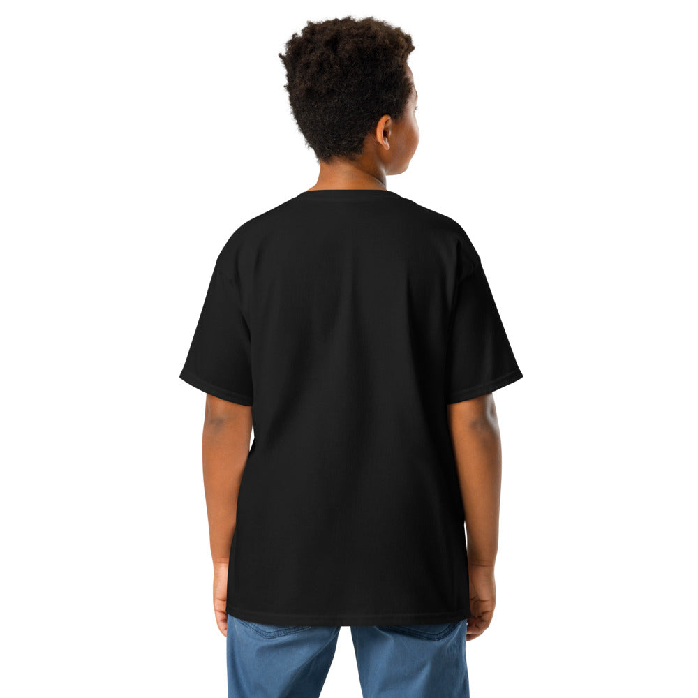 T-shirt classique enfant US ARGENTON BASKET — Noir, vue de dos